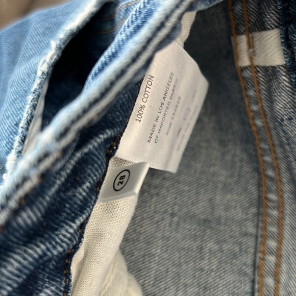 Grlfrnd Amanda Mid Rise Straight in Abbot Kinney size 28 - Picture 9 of 9